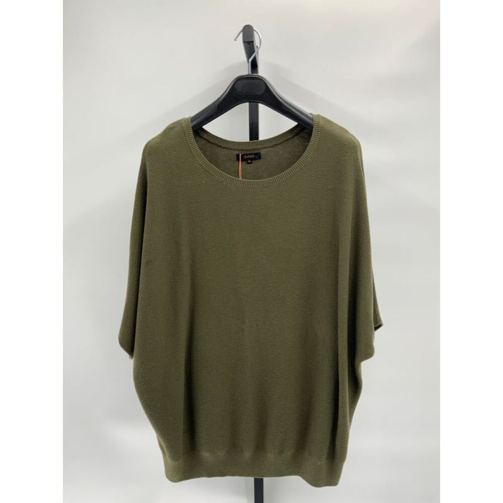 Quince Olive Green Sweater